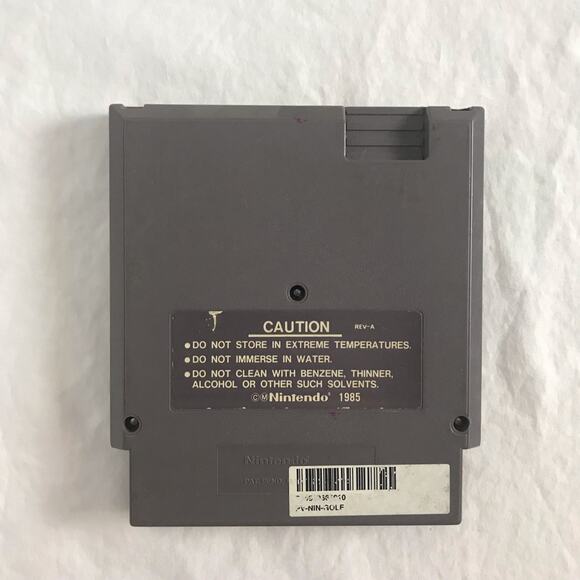 3/$20 Nintendo NES Golf Sports Series Video Game Cartridge 1985 Not Tested - Picture 2 of 5